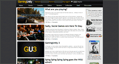 Desktop Screenshot of gamingunity.com